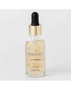 Сыворотка для лица антивозрастная с пептидами SUPER SERUM 24K GOLD & PEPTIDE MATRIXYL 2% 30 Biobalance
