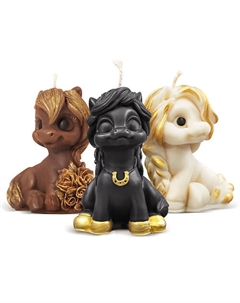 Свеча лошадь декоративная, набор Venew