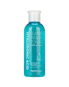 Тонер для лица суперувлажняющий с гиалуроновой кислотой Hyaluronic Acid Super Aqua Toner 200 Farmstay
