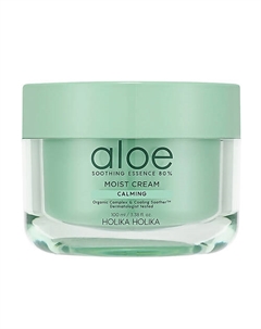 Увлажняющий крем для лица Aloe Soothing Essence 80% Moisturizing Cream 100ml 100 Holika holika