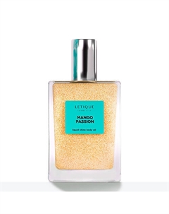 Мерцающее парфюмированное масло для тела MANGO PASSION 50 Letique cosmetics