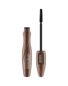 Тушь для ресниц водостойкая Glam & Doll Volume Brown Mascara Waterproof 10 Catrice