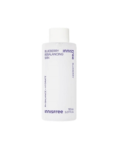Увлажняющий тоник с экстрактом черники для поддержания pH-баланса кожи Blueberry Rebalancing Skin 150 Innisfree