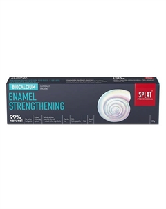 Зубная паста без фтора BIOCALCIUM Укрепление и реминерализация эмали 125 Splat