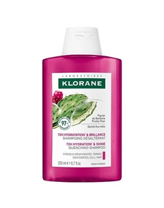 Шампунь увлажняющий с опунцией 72h Hydration & Shine Quenching Shampoo 200 Klorane
