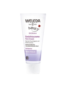 Крем для гиперчувствительной кожи лица с алтеем White Mallow Facial Cream 50 Weleda