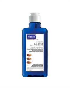 Шампунь для волос восстанавливающий с льняным семенем Restorative Shampoo 250 Kelemata