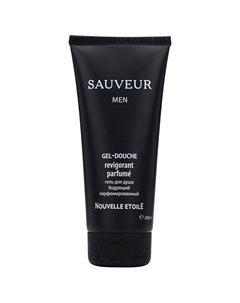 Гель для душа бодрящий парфюмированный для мужчин "SAUVEUR" 200 Новая заря