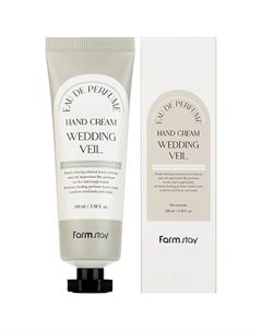Крем для рук парфюмированный с экстрактом дикой вишни Wedding Veil Hand Cream 100 Farmstay