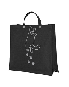 Сумка для покупок, мини шоппер с кнопками Forte