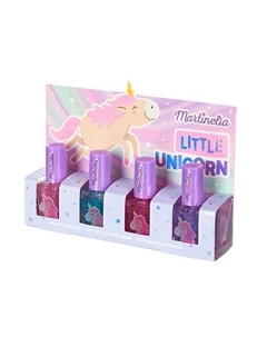 Набор детских лаков для ногтей "Маленький единорог" Martinelia