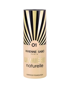 Тональный крем с эффектом сияния Lumiere naturelle Vivienne sabo