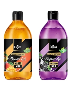 Гель для душа RELAX ежевика и манго 800 Doxa