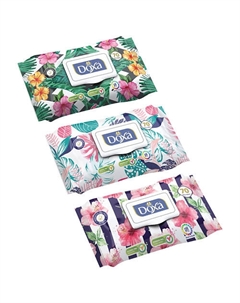 Влажные салфетки с клапаном, ароматизированные Doxa