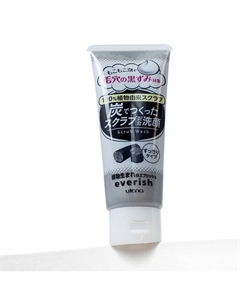 "Everish" Скраб для лица из древесного угля и скорлупы грецкого ореха 160 Utena