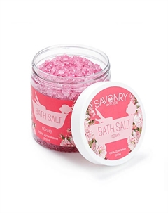 Соль для ванны "Роза" 600 Savonry