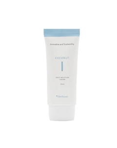 Крем для лица увлажняющий дневной с экстрактом кокоса Coconut Daily Moisture Cream 60 Bellflower
