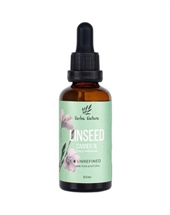 100% Натуральное масло семян льна нерафинированное 50 Verba natura
