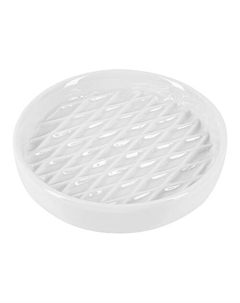 Мыльница керамическая белый Letoile home