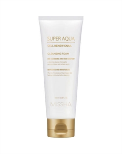 Пенка для умывания Super Aqua Cell Renew с секрецией улитки 100 Missha