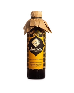 Стимулирующий шампунь для роста волос с черным тмином и мускусом 250 Adarisa