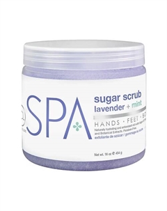 Скраб для рук, ног и тела "Лаванда и Мята" SPA 454 Be care love