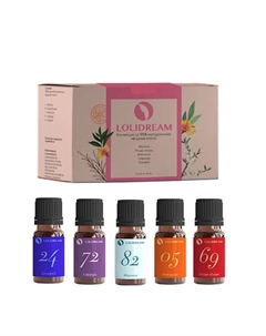 Набор натуральных эфирных масел Счастье 10 Lolidream