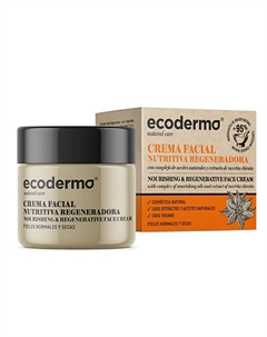 Крем для лица питательный и регенерирующий Nourishining & Regenerative Face Cream 50 Ecoderma