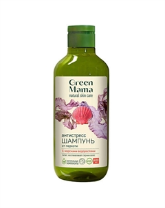Шампунь от перхоти с морскими водорослями Антистресс Natural Skin Care 400 Green mama