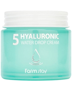 Крем для лица суперувлажняющий с гиалуроновым комплексом Hyaluronic 5 Water Drop Cream 80 Farmstay