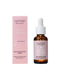 Сыворотка для лица мягкая отшелушивающая Gentle Peeling Gentle Exfoliating Serum 30 Numee