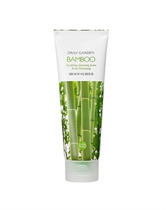 Очищающая пенка с бамбуком Daily Garden Bamboo Soothing cleansing foam from Damyang 120 Holika holika
