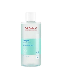 Тонер для лица с низким pH увлажняющий Low pH 300 Cell fusion c