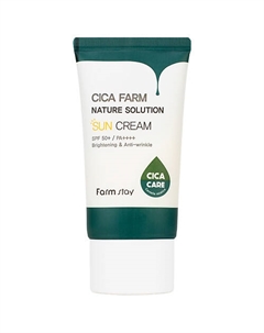 Крем для лица солнцезащитный Cica Farm Nature Solution Eye Cream SPF50+ PA++++ 50 Farmstay