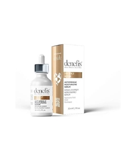 Сыворотка для лица,антивозрастная и увлажняющая, с металлическим золотом 30 Denefis