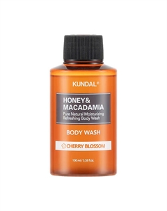 Гель для душа Цветок вишни Honey & Macadamia Body Wash 100 Kundal