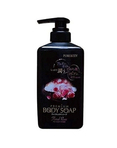 Гель для душа с аргановым маслом, гиалуроновой кислотой, коллагеном и ароматом роз 500 Mitsuei