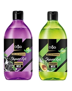 Гель для душа RELAX ежевика и авокадо 800 Doxa