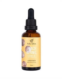 100% Натуральное масло ядер косточки персика рафинированное 50 Verba natura