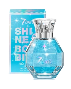 Духи сладкие легкие цитрусовые с шиммером SHINE, BOMBITA! NO RULES 50 7days