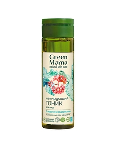 Матирующий тоник для лица от расширенных пор и черных точек Natural Skin Care 300 Green mama