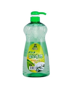 Гель для мытья посуды Aloe Clean с дозатором 1000 Sandokkaebi