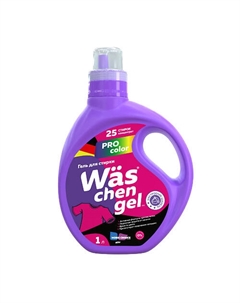 Гель для стирки цветного белья Was / ВАС 1000 More choice
