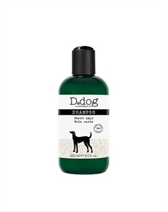 Шампунь для короткошерстных собак 250 D.dog