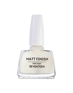 Верхнее покрытие для ногтей с матовым финишем MATT FINISH SEVENTEEN SUPREME 12 Seven7een