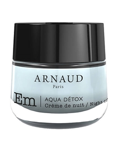 Крем для лица ночной для сухой и чувствительной кожи Aqua Detox 50 Arnaud paris