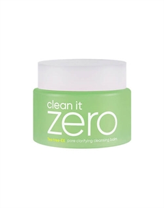 Бальзам для лица очищающий поры Clean It Zero Pore Clarifying Cleansing Balm Tea tree - Ex 100 Banila co