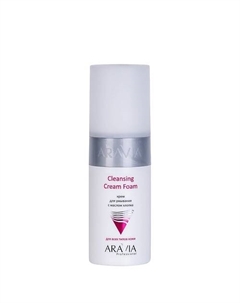 Крем для умывания с маслом хлопка Cleansing Cream Foam 150 Aravia professional