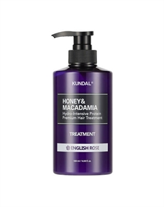 Кондиционер для волос Английская роза Honey & Macadamia Treatment 500 Kundal