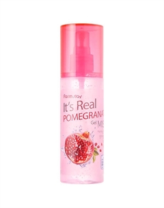 Гель-спрей для лица с экстрактом граната It's Real Pomegranate Gel Mist 120 Farmstay